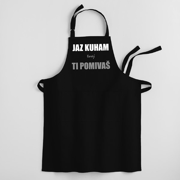Predpasnik Jaz kuham torej ti pomivaš