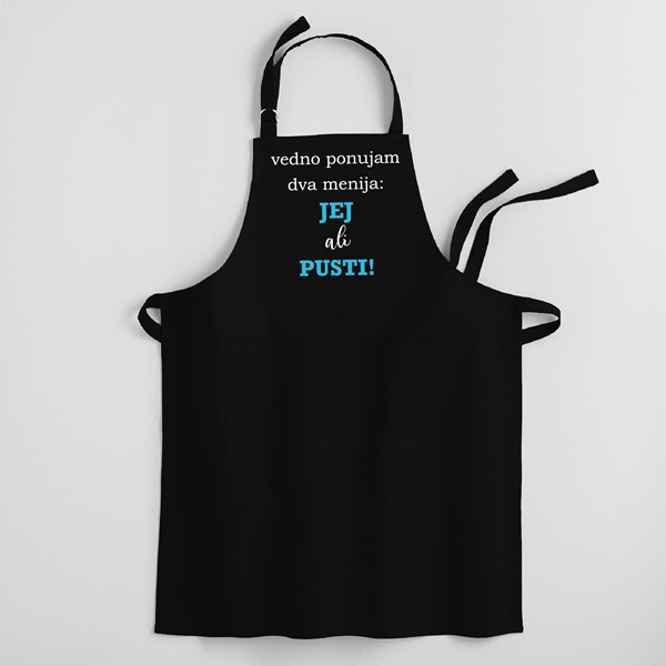 Predpasnik Vedno ponujam dva menija jej ali pusti