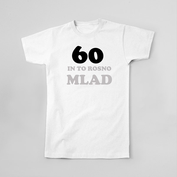 Majica 60 in to rosno mlad