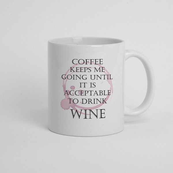 Skodelica Coffee keeps me going till its time for wine