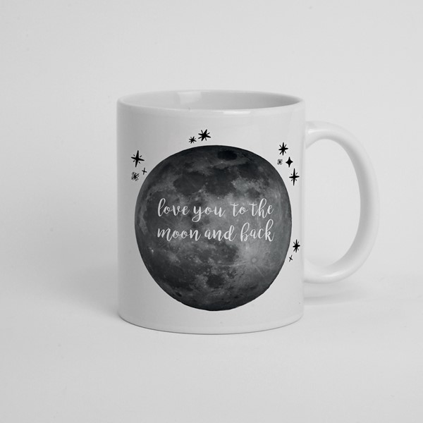 Skodelica I love you to the moon and back