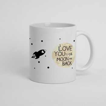 Skodelica I love you to the moon and back 01