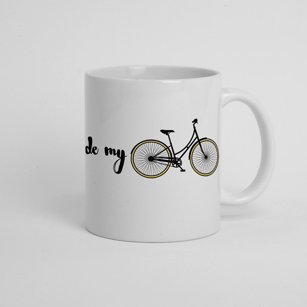 Skodelica I want to ride my bike