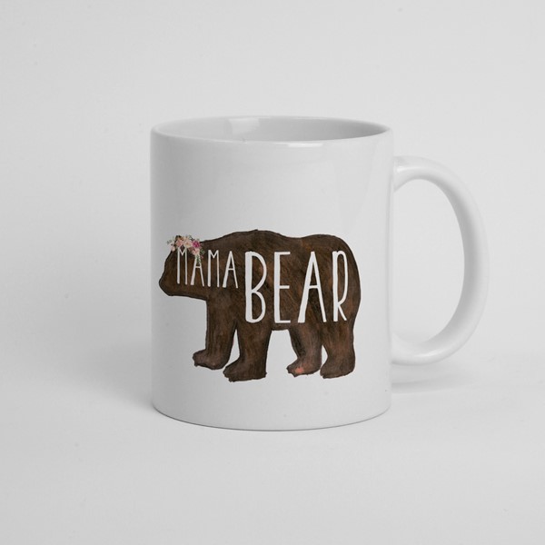 Skodelica Mama bear