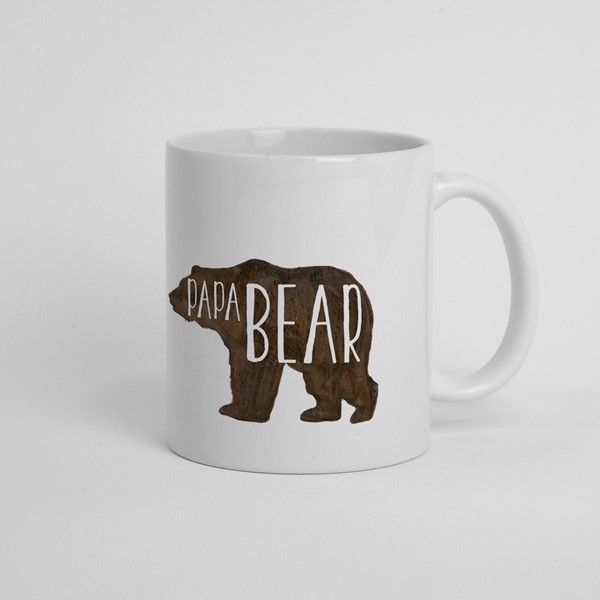 Skodelica Papa bear