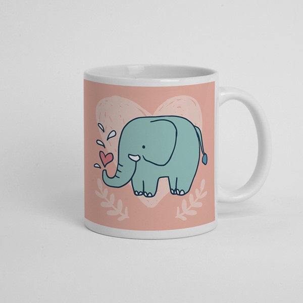 Skodelica Slon