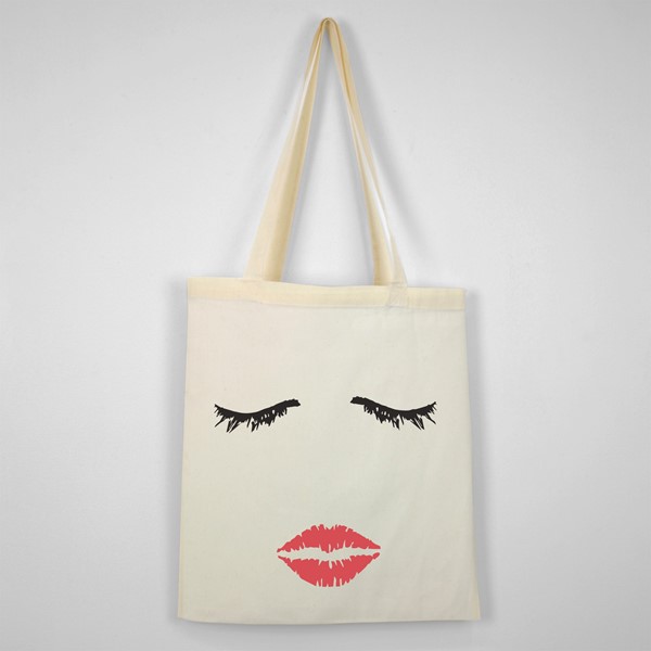 Bombažna vrečka Face