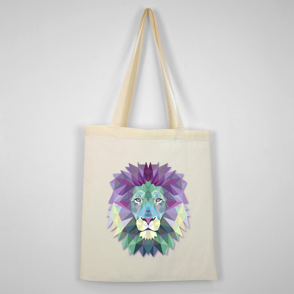 Bombažna vrečka Lev