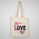 Bombažna vrečka Love