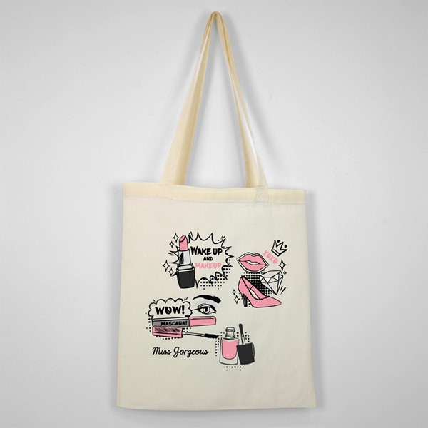 Bombažna vrečka Miss georgeous