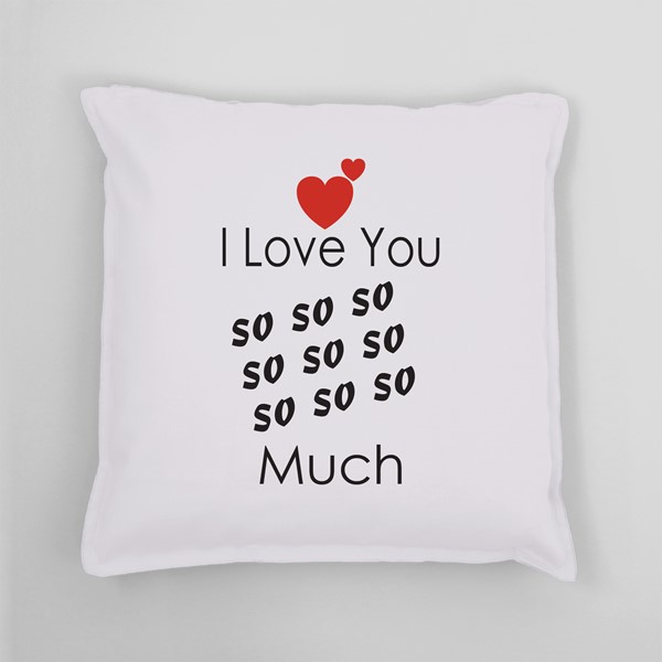 Vzglavnik I love you so so so much