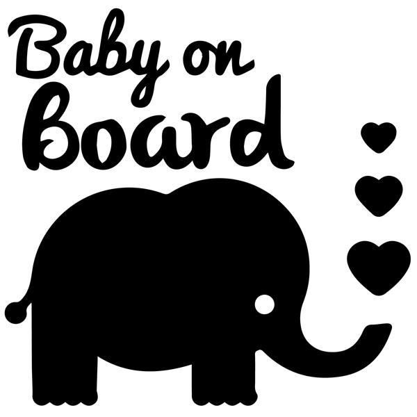 Nalepka Baby on board 01