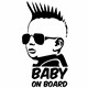 Nalepka Baby on board 02