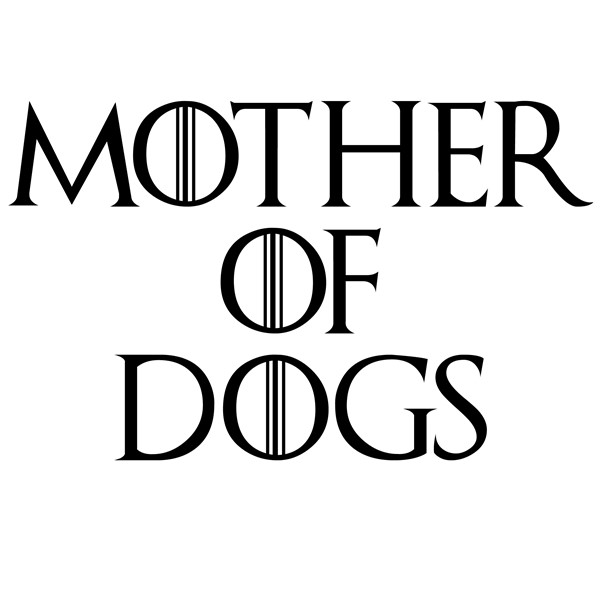 Nalepka Mother of dog