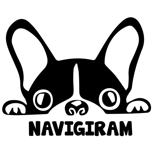 Nalepka Navigiram