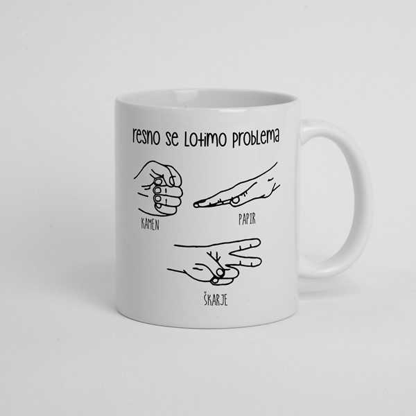 Skodelica Resno se lotimo problema
