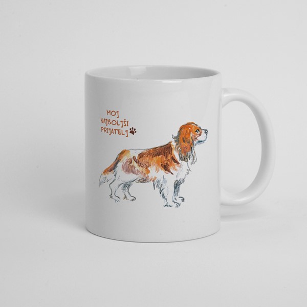 Skodelica Pes Cavalier