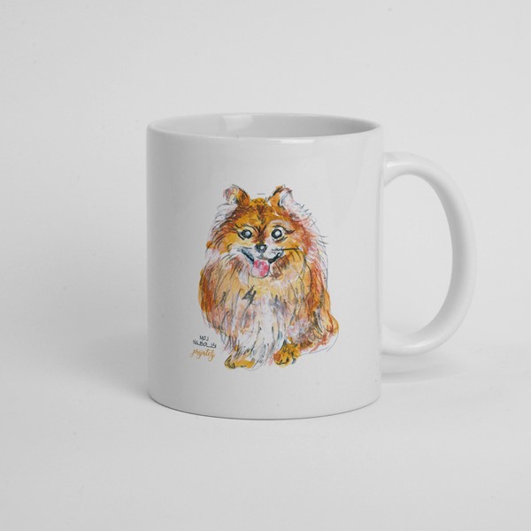 Skodelica Pes Pomeranec