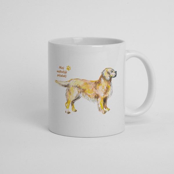 Skodelica Pes Zlati prinašalec