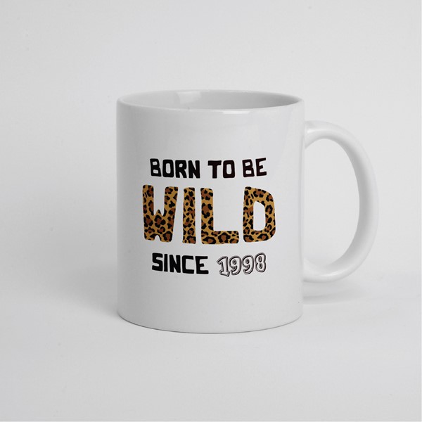 Skodelica Born to bi WILD since