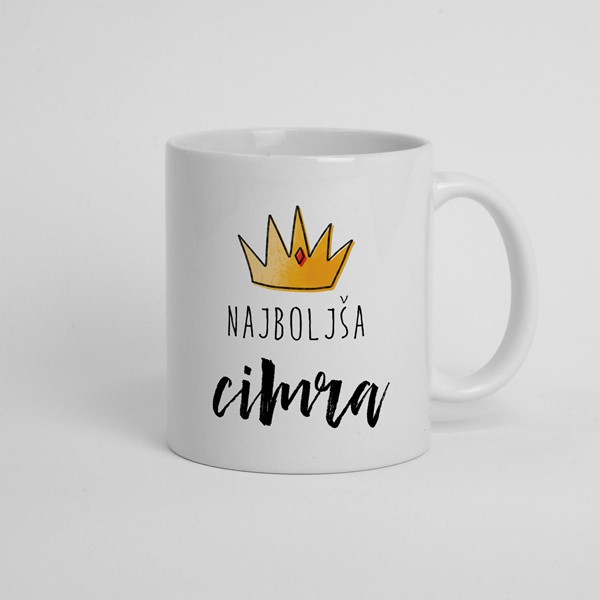 Skodelica Najboljša cimra