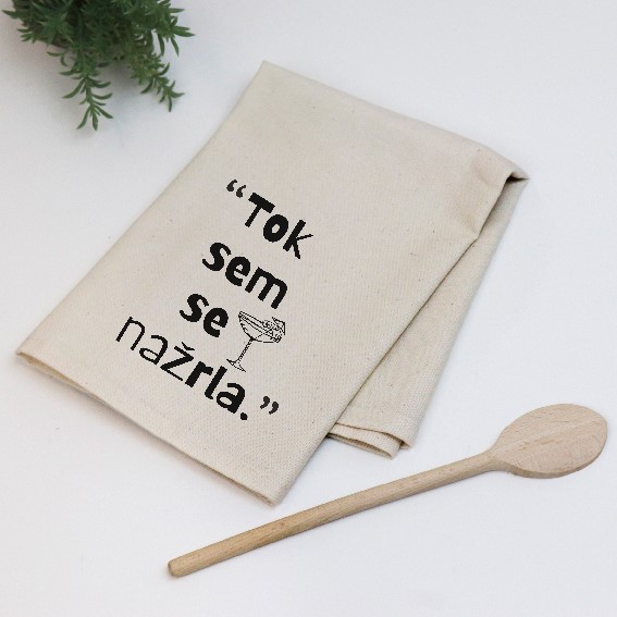 Kuhinjska krpa Tok sem se nazrla