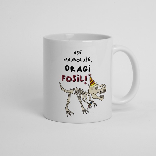 Skodelica Vse najboljse dragi fosil