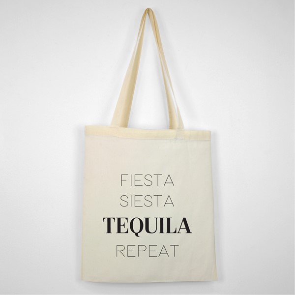 Bombažna vrečka Fiesta Siesta Tequila Repeat