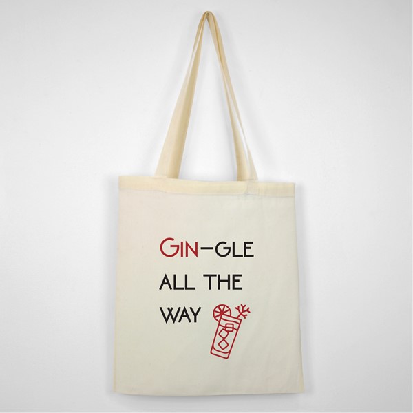 Bombažna vrečka Gin-gle all the way