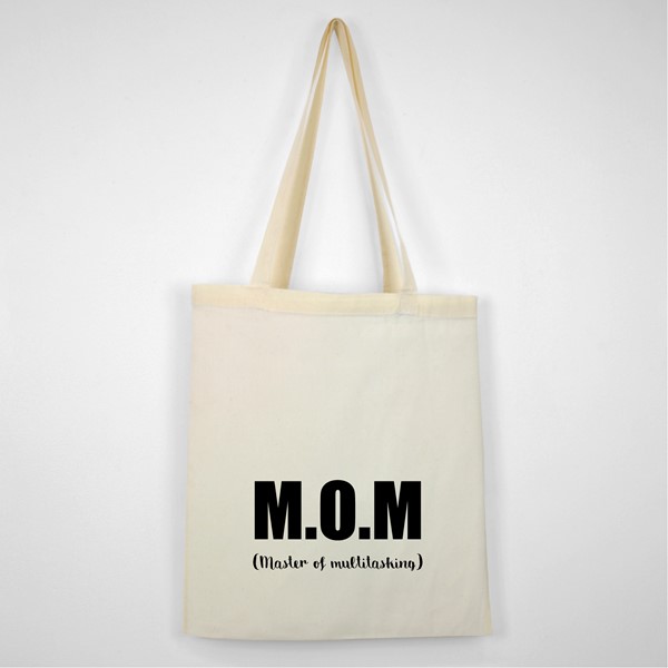 Bombažna vrečka MOM Master of multitasking