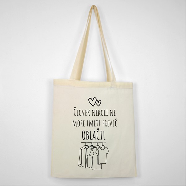 Bombažna vrečka Najdem problem za vsako resitev