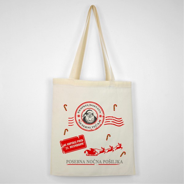 Bombažna vrečka Posebna nocna posiljka ekspres