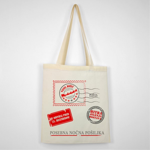 Bombažna vrečka Posebna nocna posiljka