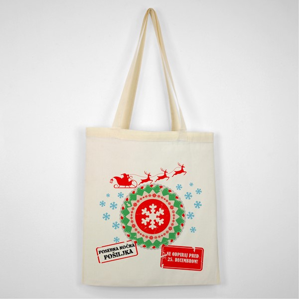 Bombažna vrečka Posebna posiljka