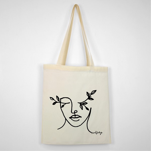 Bombažna vrečka Svet je lep