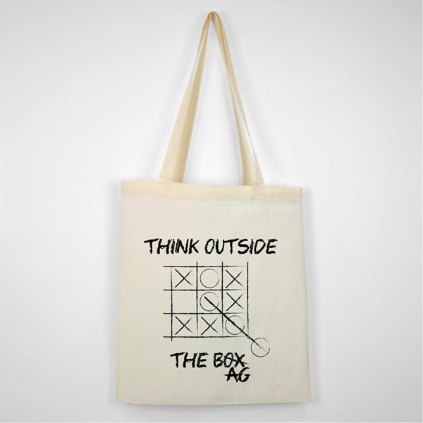 Bombažna vrečka Think outside the box