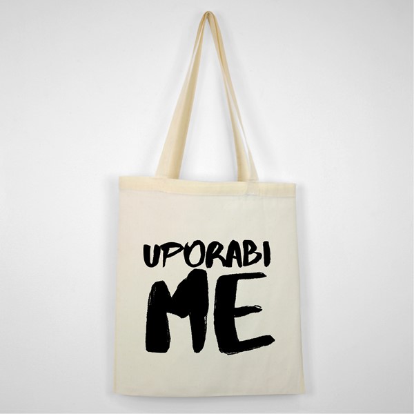 Bombažna vrečka Uporabi me