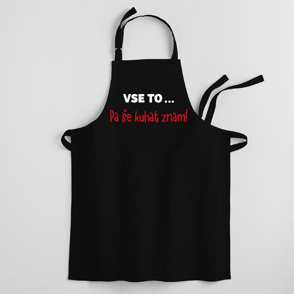 Predpasnik Vse to pa se kuhat znam