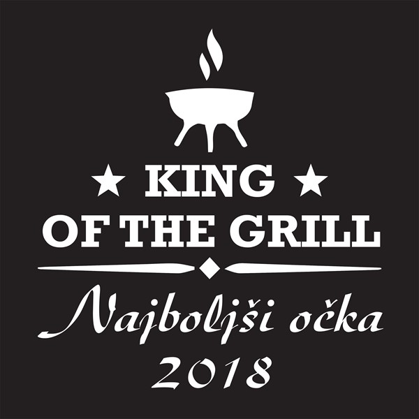 Predpasnik King of the grill najboljsi očka