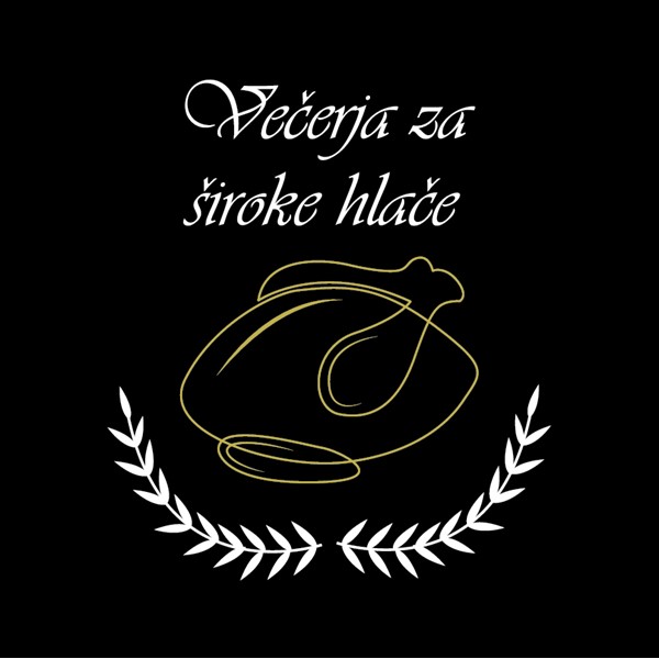 Predpasnik Večerja za široke hlače