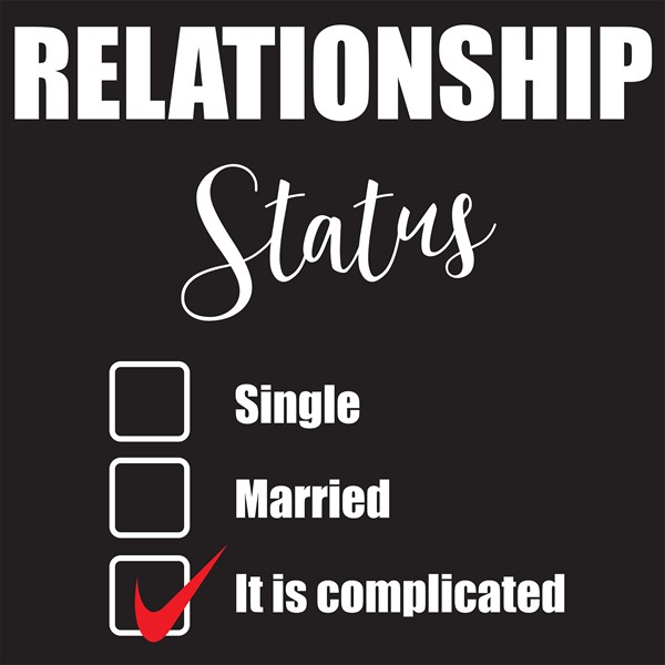 Majica Relationship status-it is compicated