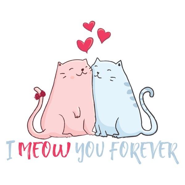 Skodelica I meow you for ever