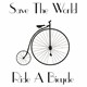 Skodelica Save the world ride a Bycycle