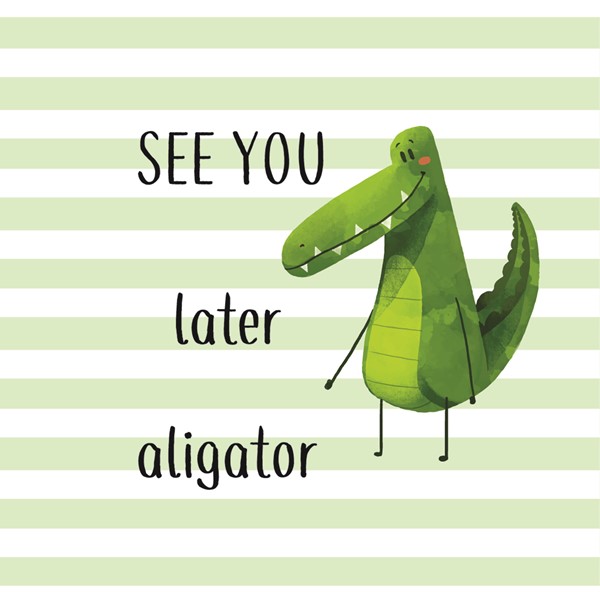 Skodelica See you later aligator 02