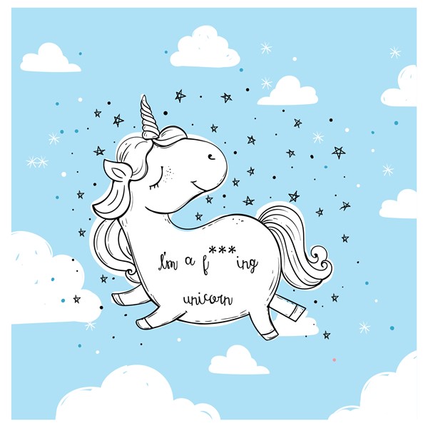 Skodelica Unicorn moder