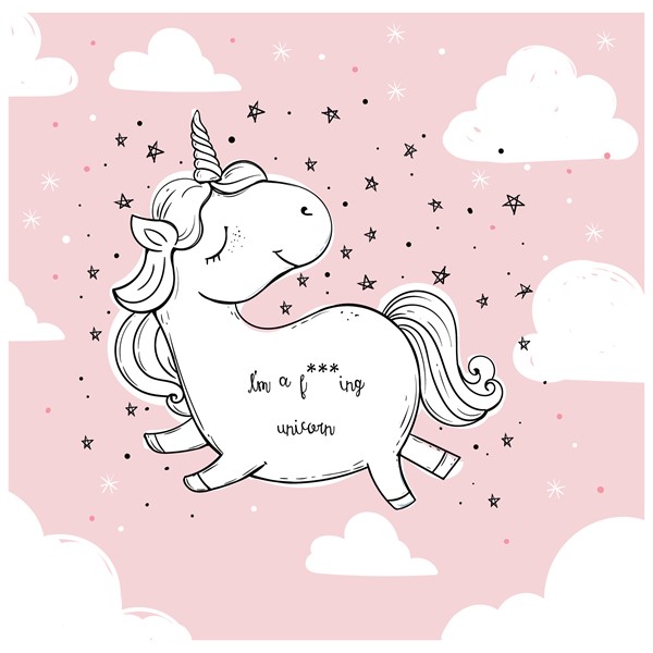 Skodelica Unicorn roza