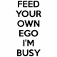 Bombažna vrečka Feed your own ego