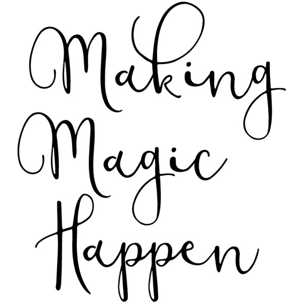 Bombažna vrečka Making magic happen