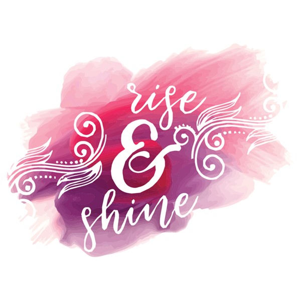 Bombažna vrečka Rise & shine