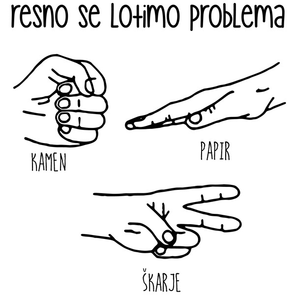 Skodelica Resno se lotimo problema